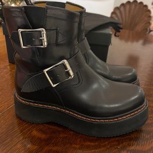 R13 Single Stack Engineer Boot (Black)